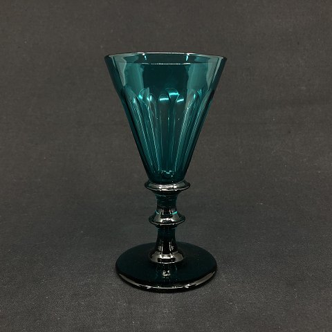 Anglais blågrønt hvidvinsglas
