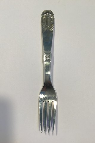 Georg Jensen Sølv No.18 Sølv Middagsgaffel No 5