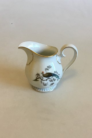 Rosenthal Bavaria Kaffestel med påfugle Flødekande