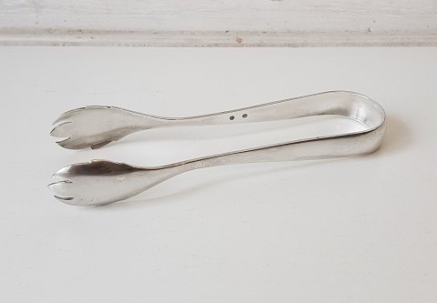 Modern ice cube tongs in silver from Horsens Silverware Factory