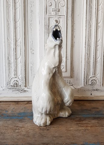 Royal Copenhagen roaring polar bear no. 502