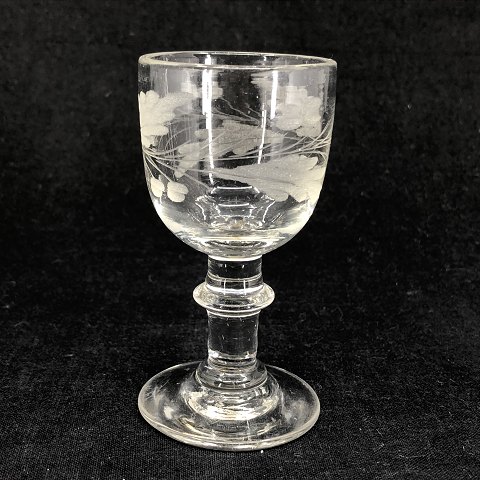 Egeløvs schnapps glass from Holmegaard

