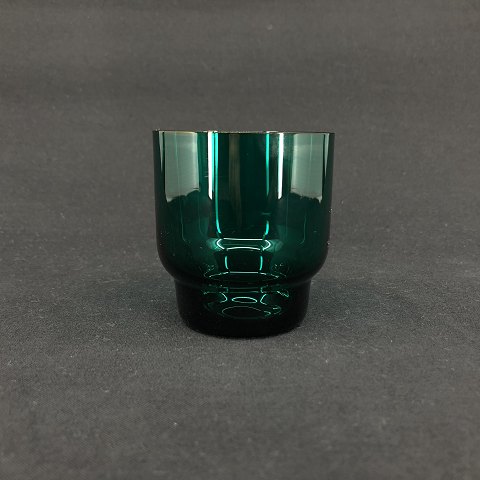 Green Line small drinks glass by Christer Holmgreen
