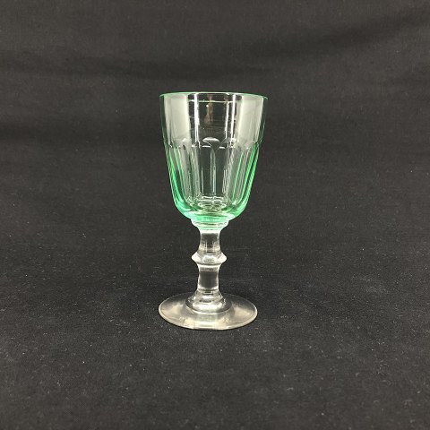 Grønt Christian d. 8 hvidvinsglas
