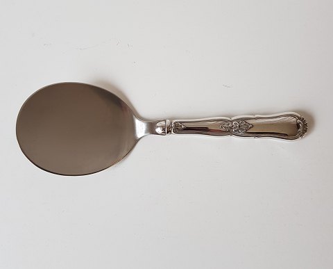 Hirsholm serving spade in silver with laf of steel