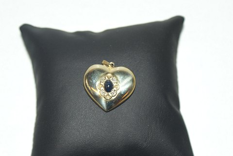 Heart pendant 14 carat gold