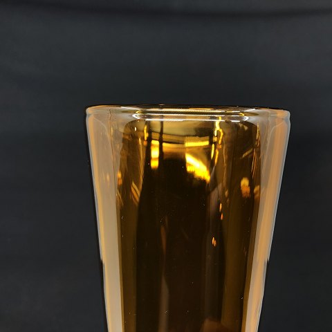 Large amber Otto Brauer vase
