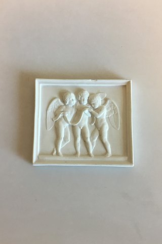 Royal Copenhagen Biscuit Singing Angels Relief