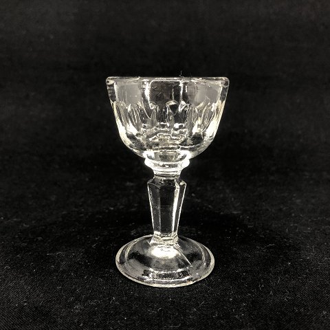 Pressed schnapps glass from the 1910s
