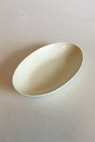 Bing & Grøndahl Elegance, Creme Oval skål No 39