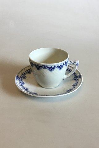 Bing & Grondahl Kronberg Coffee Cup and pierced Saucer No 305