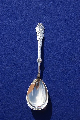 Tang oder Seetang dänisch Silberbesteck, Marmeladelöffel 16cm von Jahr 1914
