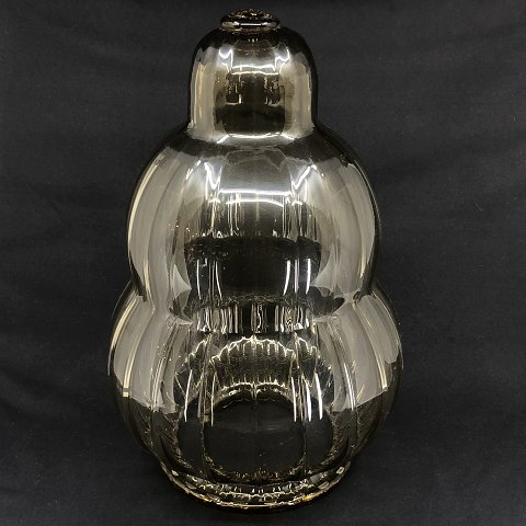Glas lampeskærm af Edward Hald
