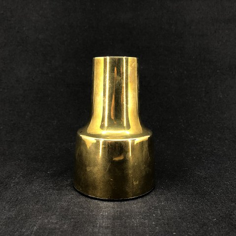 Brass candlestick by Hans Bunde for Cohr
