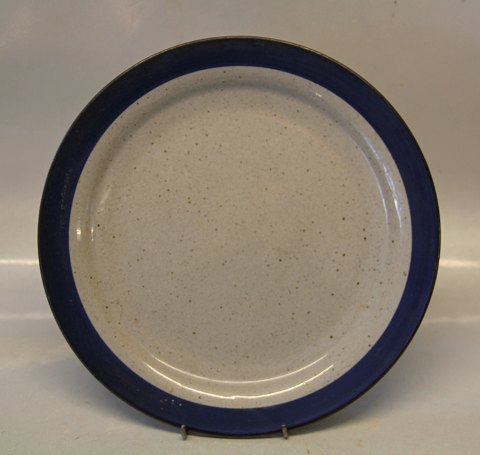 Dish - Chop platter 27 cm Christine Blue and Grey  Stoneware Danish Art Pottery 
Knabstrup
