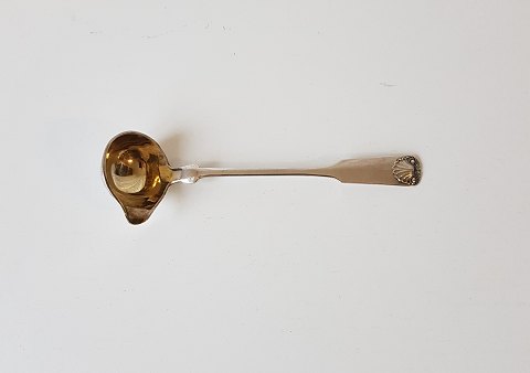 Mussel cream spoon in silver