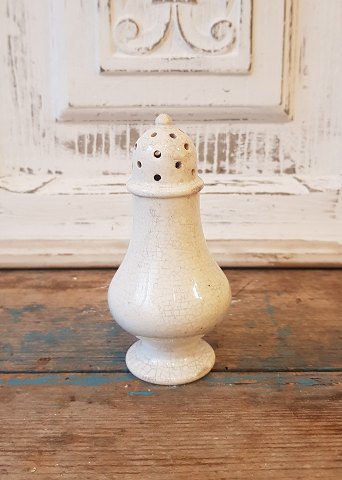 19th century faience salt shaker