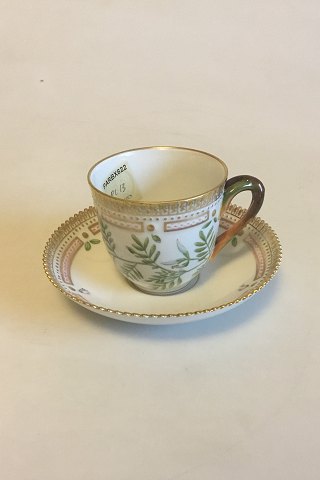 Royal Copenhagen Flora Danica Kaffekop og Underkop No 20/3597