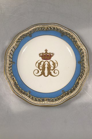 Royal Copenhagen Flora Danica Fruit Plate with Royal or Noble Monogram