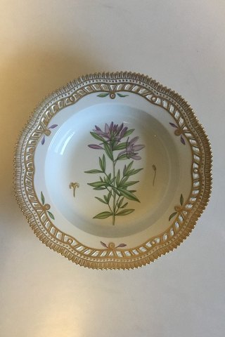 Royal Copenhagen Flora Danica Deep Plate with pierced border No 20/3547