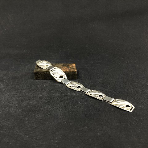 Art nouveau armbånd i sølv
