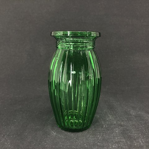 Grass green vase from Holmegaard
