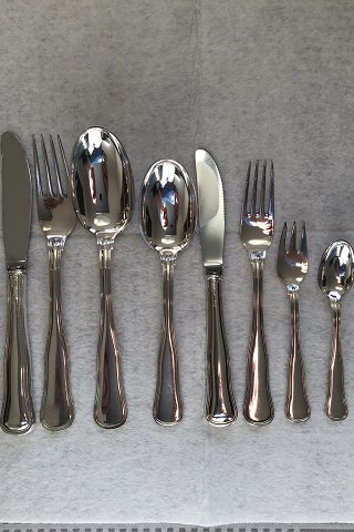 Cohr Silver Dobbeltriflet/Old Danish Set for 6 people(48 pcs)