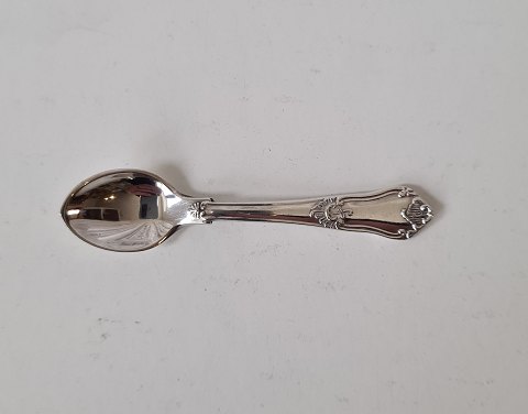 Rosenholm salt spoon in silver