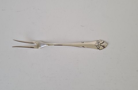 French lily silver fork from 1926