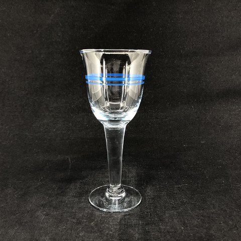 Blue Bell white wine glass
