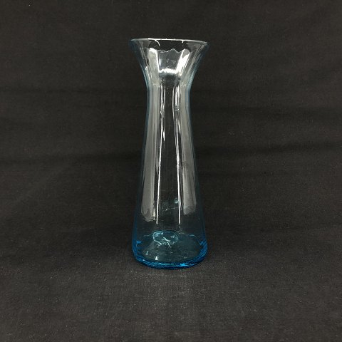 Søblåt hyacintglas fra Fyens Glasværk
