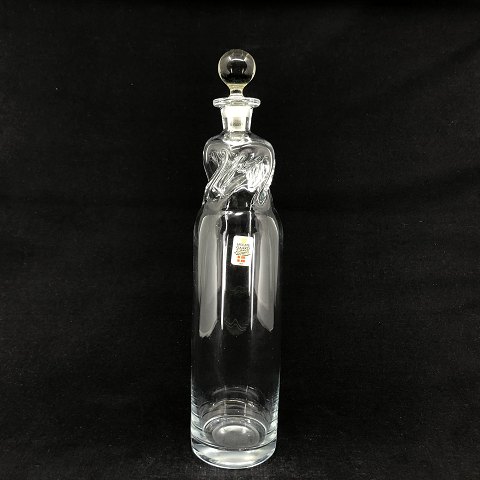 Samsø decanter by Michael Bang for Holmegaard Glasswork
