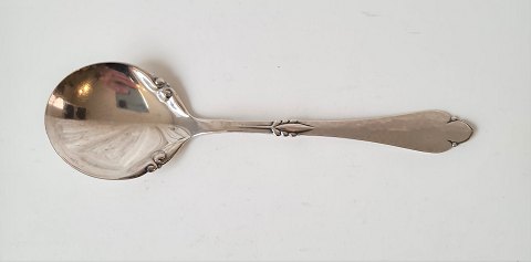 Freja compote spoon in silver 14.7 cm.