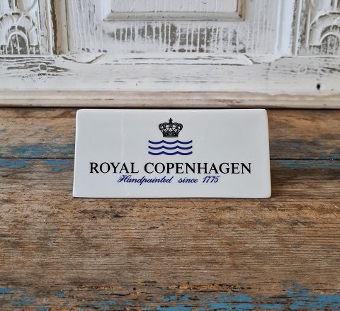 Royal Copenhagen dealer sign