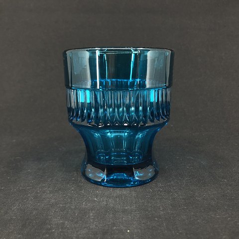 Petroleum blue stacking glass
