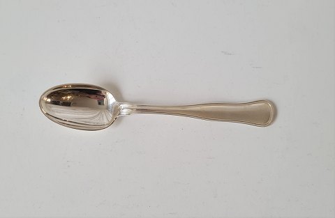 Dobbelt riflet coffee spoon in silver from Cohr 11.5 cm.