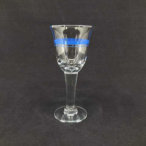 Blue Bell port wine glass
