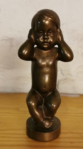 Sv. Lindhart bronze figure
