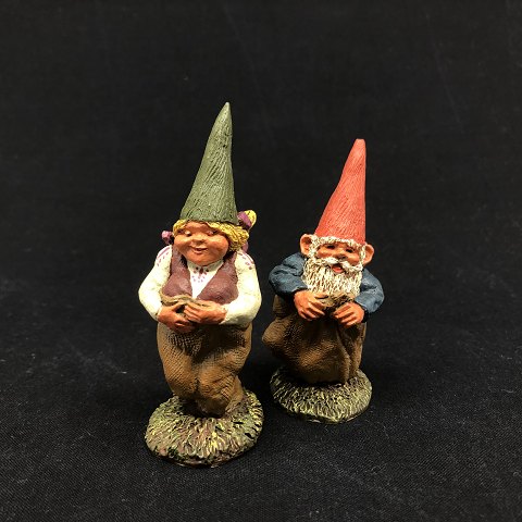 A pair of Klaus Wickl Santas from 1993
