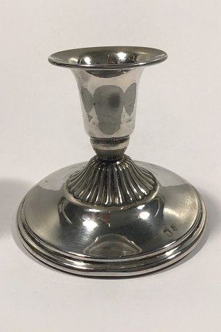 Danish Silver Candlestick