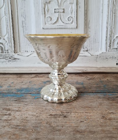1800s candy bowl in mercery silver