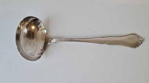 Rita large soup spoon in silver 32 cm.