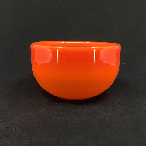 Rød Palet skål, 13 cm.