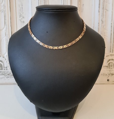 Vintage necklace in 14 kt gold - 40 cm.