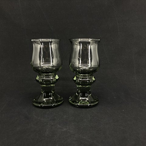 A set of smoke Tivoli glasses