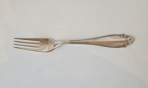 Elisabeth dinner fork in silver 19.3 cm.