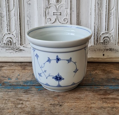 B&G Blue-painted flowerpot no. 669