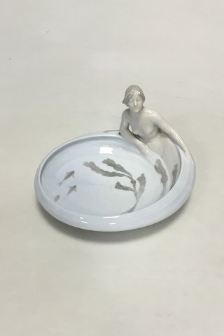 Royal Copenhagen Art Nouveau Mermaid Dish No 389/B30