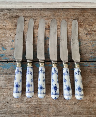 Royal Copenhagen Blue fluted lunch knife 20.5 cm.