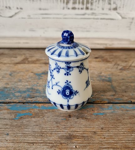 B&G Blue Traditional mustard jar no. 52C